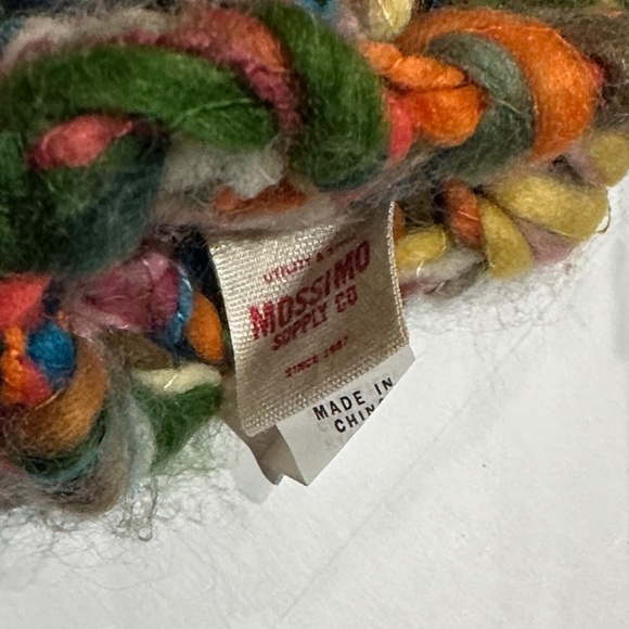 Mossimo Colorful chunky Knit Fingerless Gloves - Picture 5 of 5